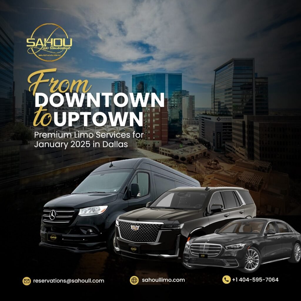 Premium Limo Services for January 2025 in Dallas