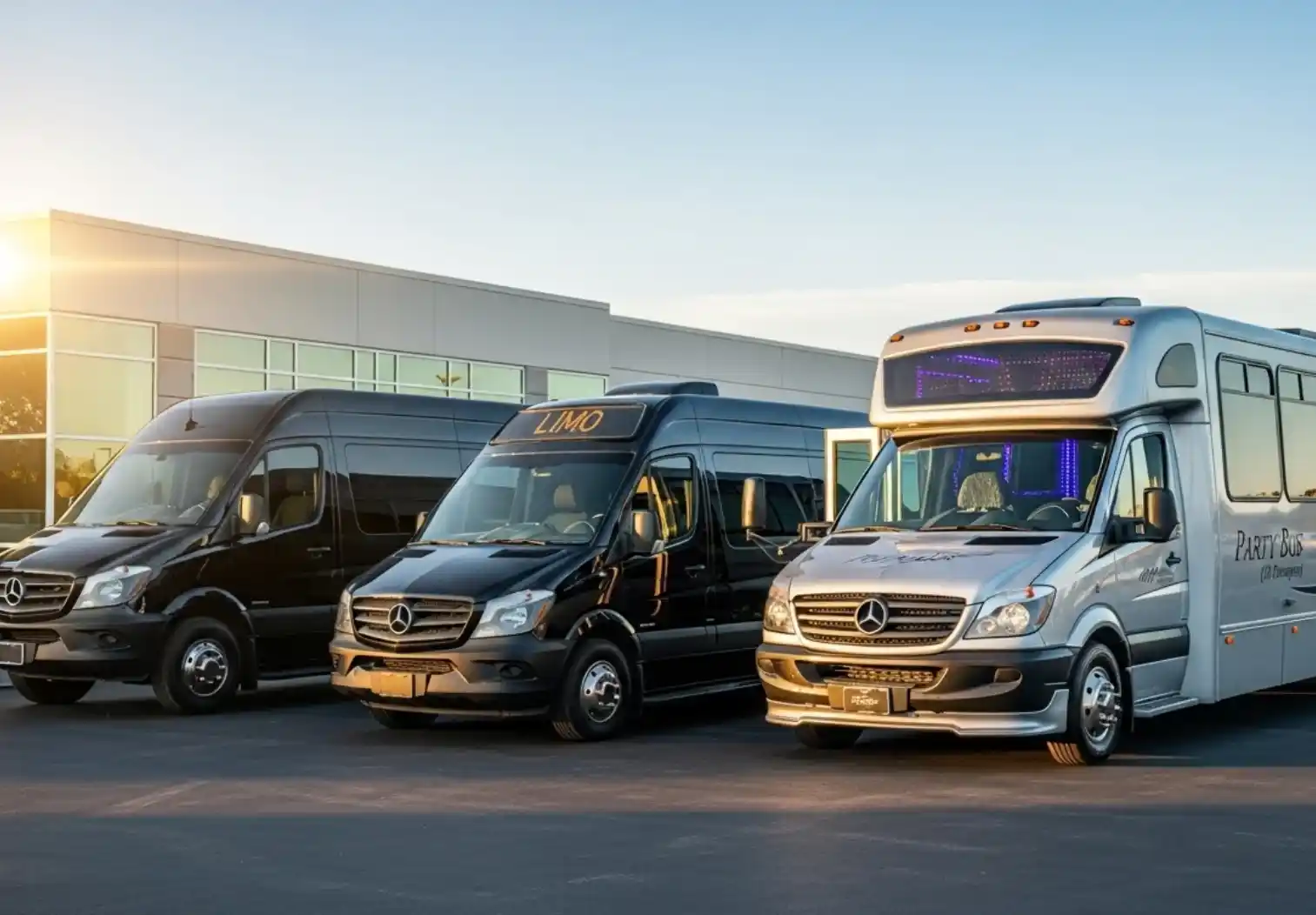 Mercedes Sprinter executive van 14 passengers Atlanta — Sahou Lux Limousine